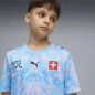 Preview: Schweiz Kinder Torwart Trikot WM Blau - 2026